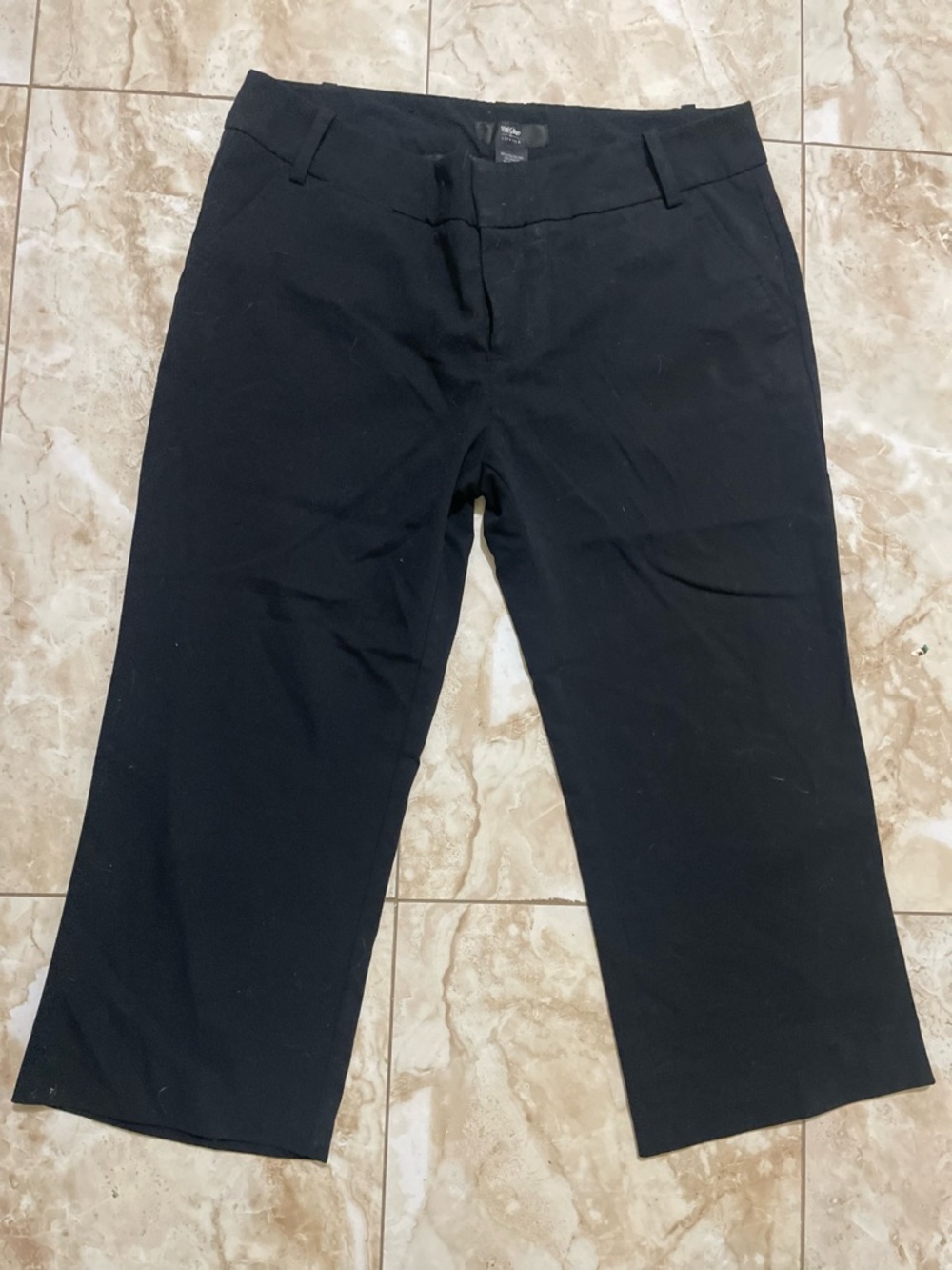 Mossimo Supply Co. Black Cropped Ankle Pants